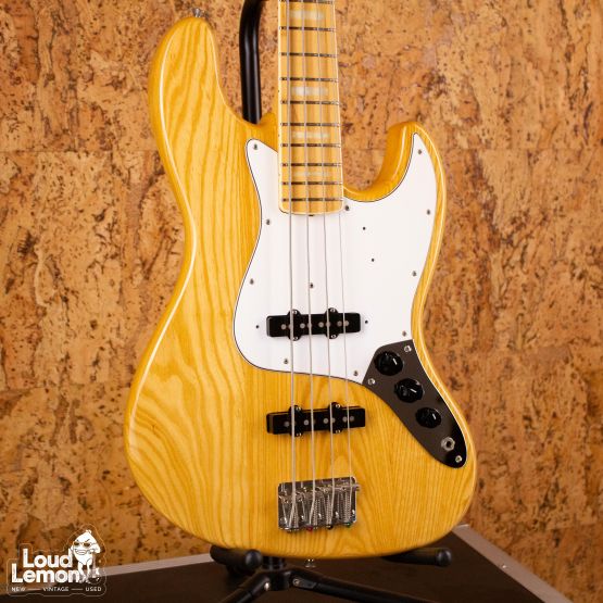 Fender JB75-US Jazz Bass Natural 2008 Japan бас-гитара