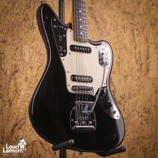 Fender JG66 Jaguar  w/ Seymour Duncan Pickups Black 1997 Japan электрогитара