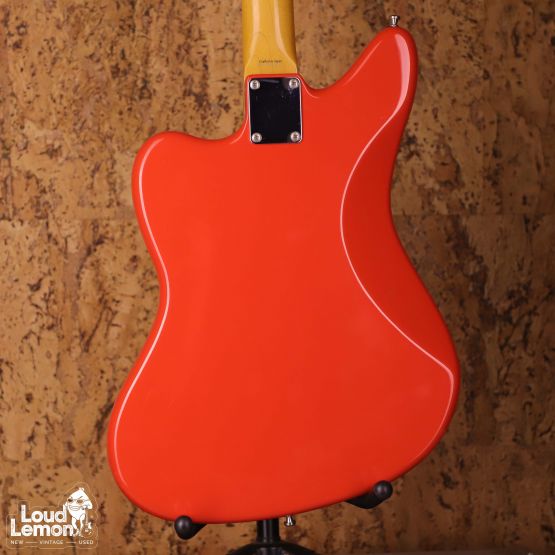 Fender JG66 Jaguar Fiesta Red 1999 Japan электрогитара