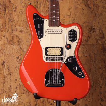 Fender JG66 Jaguar Fiesta Red 1999 Japan электрогитара