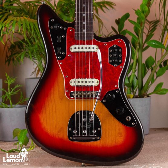 Fender JG66 Jaguar Sunburst 1993 Japan электрогитара