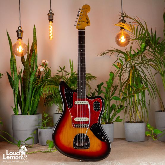 Fender JG66 Jaguar Sunburst 1993 Japan электрогитара