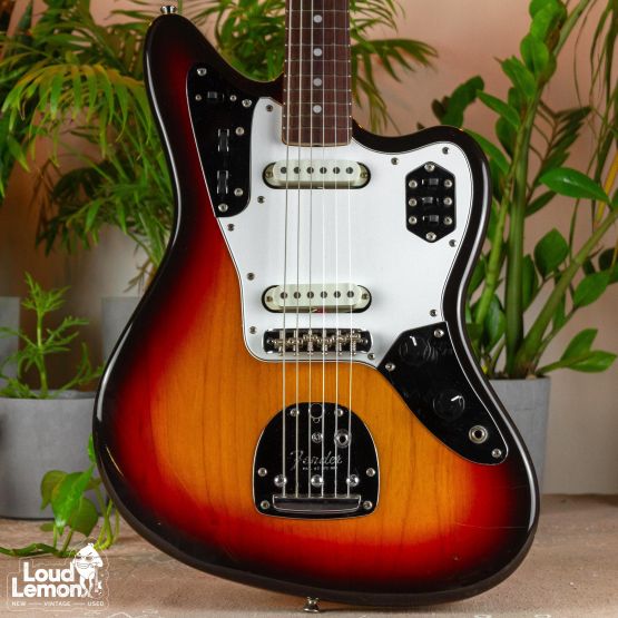 Fender JG66 Jaguar Sunburst 1997 Japan w/ Vintage 70s USA Strat pickups электрогитара