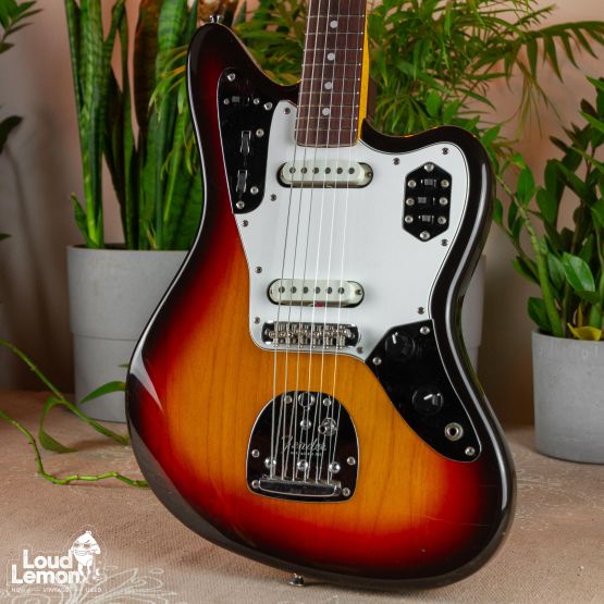 Fender JG66 Jaguar Sunburst 1997 Japan w/ Vintage 70s USA Strat pickups электрогитара