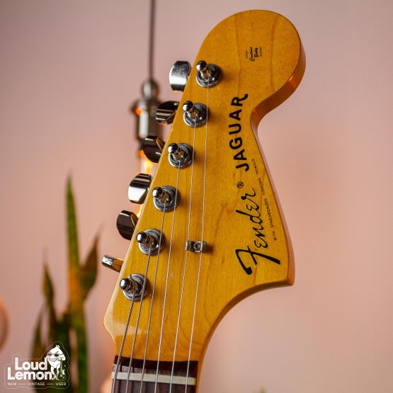 Fender JG66 Jaguar Sunburst 1997 Japan w/ Vintage 70s USA Strat pickups электрогитара