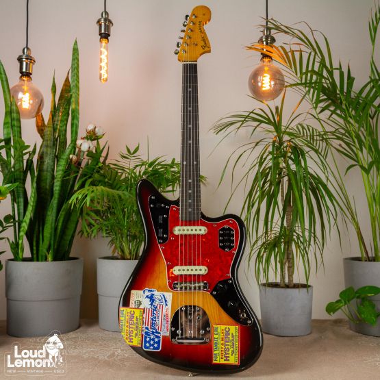 Fender JG66 Jaguar Sunburst 2009 Japan электрогитара