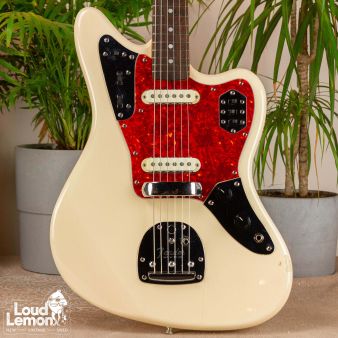 Fender JG66 Jaguar Vintage White 1997 Japan электрогитара