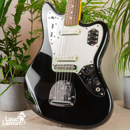 Fender JG66-85 Jaguar Black 2005 Japan электрогитара