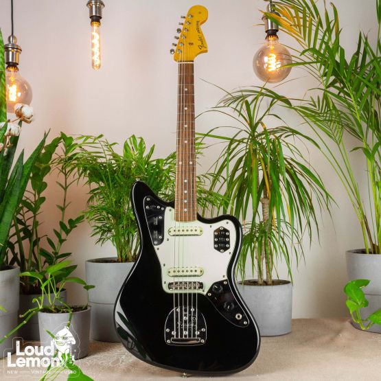 Fender JG66-85 Jaguar Black 2005 Japan электрогитара