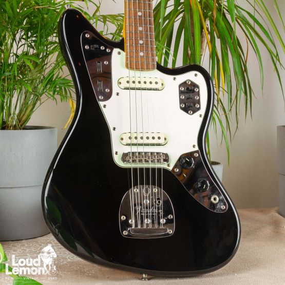 Fender JG66-85 Jaguar Black 2005 Japan электрогитара