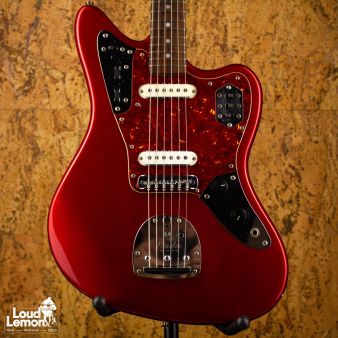 Fender JG66-85 Jaguar Candy Apple Red 1997 Japan электрогитара