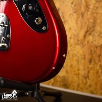 Fender JG66-85 Jaguar Candy Apple Red 1997 Japan электрогитара