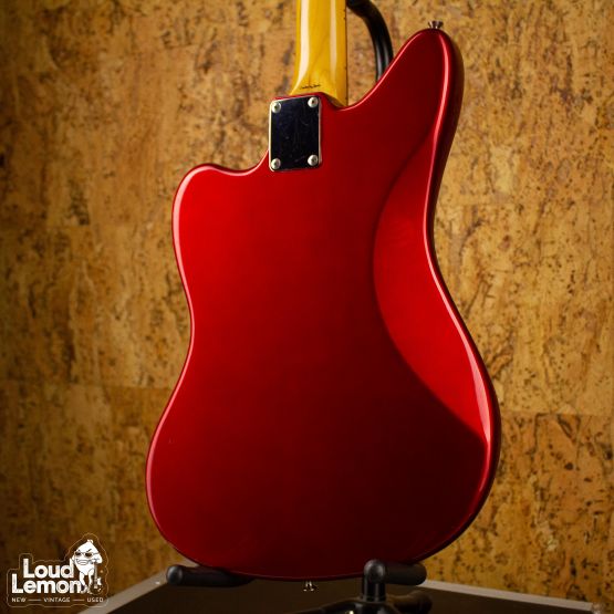 Fender JG66-85 Jaguar Candy Apple Red 1997 Japan электрогитара