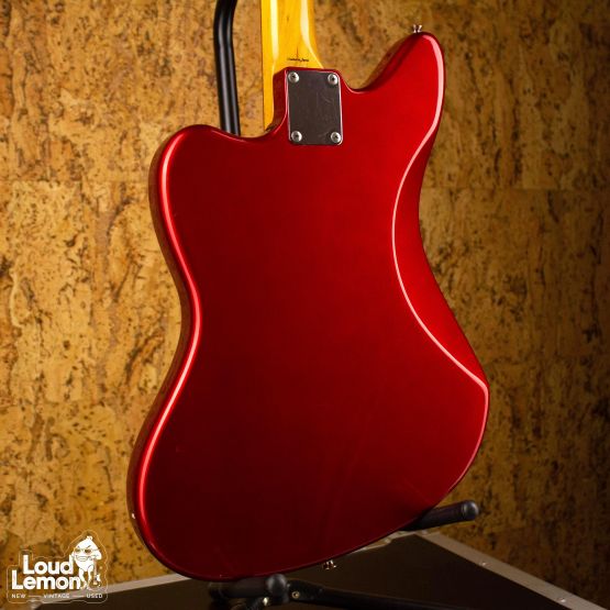 Fender JG66-85 Jaguar Candy Apple Red 1997 Japan электрогитара