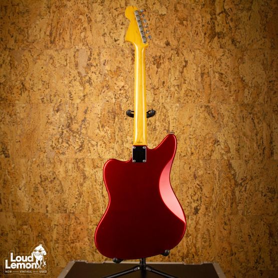 Fender JG66-85 Jaguar Candy Apple Red 1997 Japan электрогитара