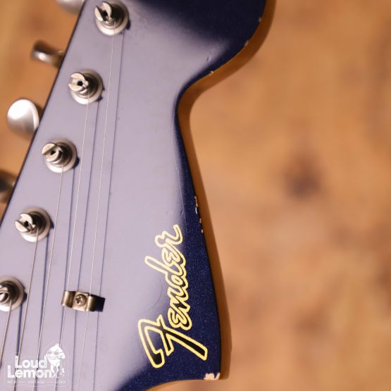 Fender JGS Jaguar Special HH Gun Metal Blue 2012 Japan электрогитара