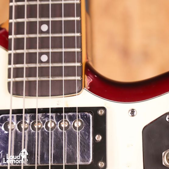 Fender JGS-75 Jaguar Special HH Old Candy Apple Red 2004 Japan электрогитара