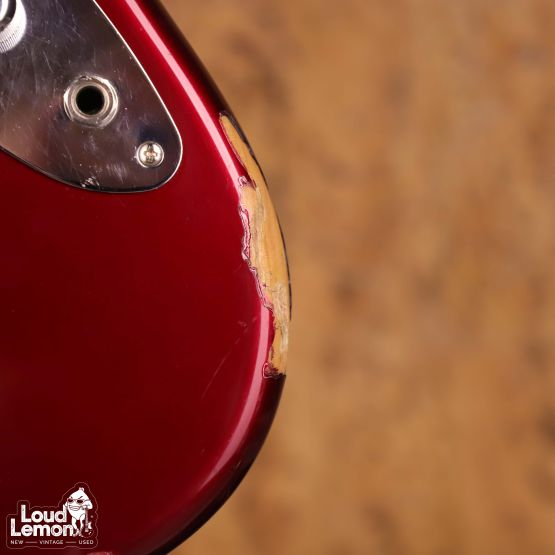 Fender JGS-75 Jaguar Special HH Old Candy Apple Red 2004 Japan электрогитара