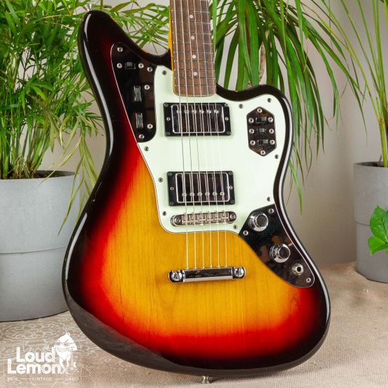 Fender JGS-75 Jaguar Special HH Sunburst 2004 Japan электрогитара