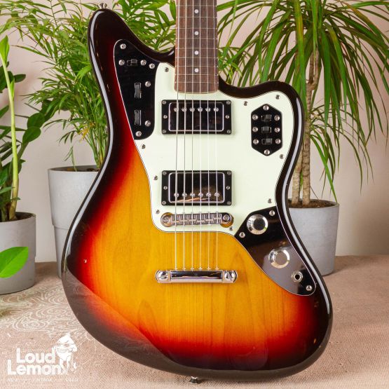 Fender JGS75 Jaguar Special Sunburst 2006 Japan электрогитара