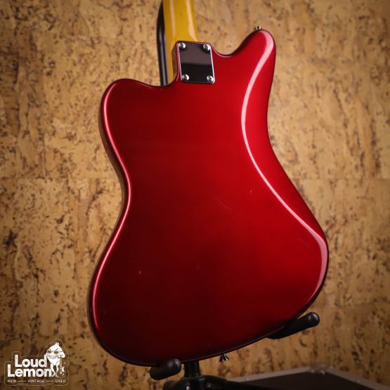 Fender JM66 Jazzmaster Candy Apple Red 1999 Japan электрогитара