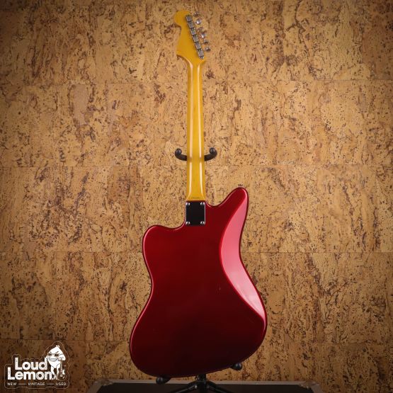 Fender JM66 Jazzmaster Candy Apple Red 1999 Japan электрогитара