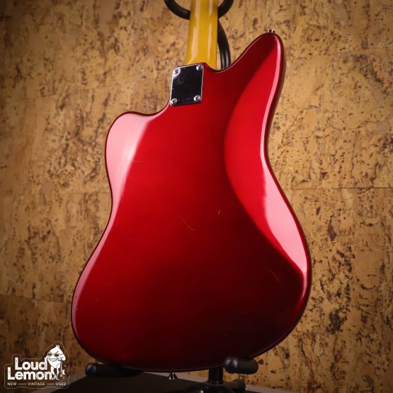 Fender JM66 Jazzmaster Candy Apple Red 1999 Japan электрогитара