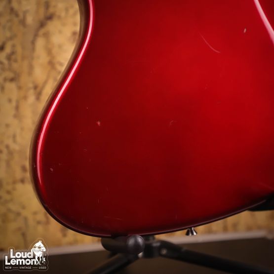 Fender JM66 Jazzmaster Candy Apple Red 1999 Japan электрогитара