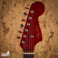 Fender JM66 Jazzmaster Candy Apple Red 1999 Japan электрогитара