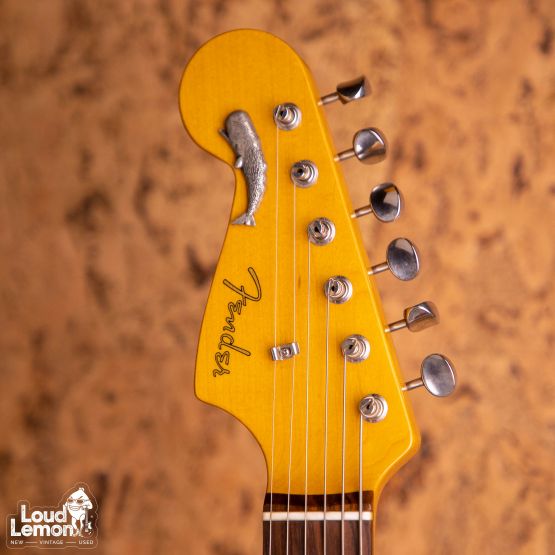 Fender JM66LH Jazzmaster Left Handed Black 2007 Japan электрогитара