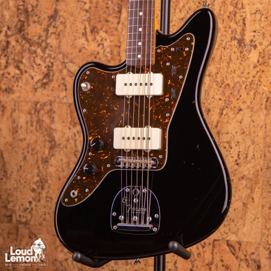 Fender JM66LH Jazzmaster Left Handed Black 2007 Japan электрогитара