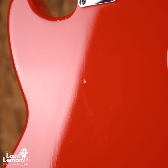 Fender JT-95 Jag-Stang Fiesta Red 1996 Japan электрогитара