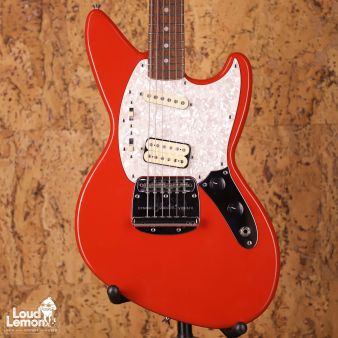Fender JT-95 Jag-Stang Fiesta Red 1996 Japan электрогитара