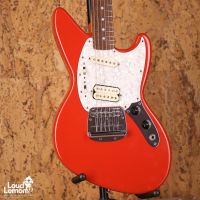 Fender JT-95 Jag-Stang Fiesta Red 1996 Japan электрогитара