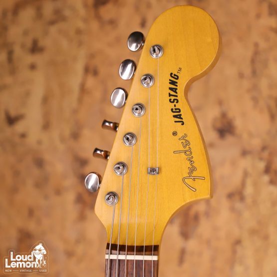Fender JT-95 Jag-Stang Fiesta Red 1996 Japan электрогитара