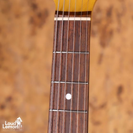 Fender JT-95 Jag-Stang Fiesta Red 1996 Japan электрогитара