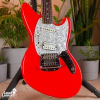 ‌Fender JT-95 Jag-Stang Fiesta Red 1997 Japan электрогитара