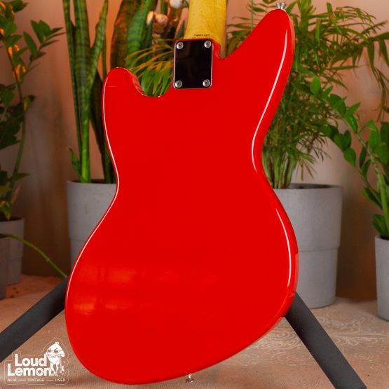 ‌Fender JT-95 Jag-Stang Fiesta Red 1997 Japan электрогитара