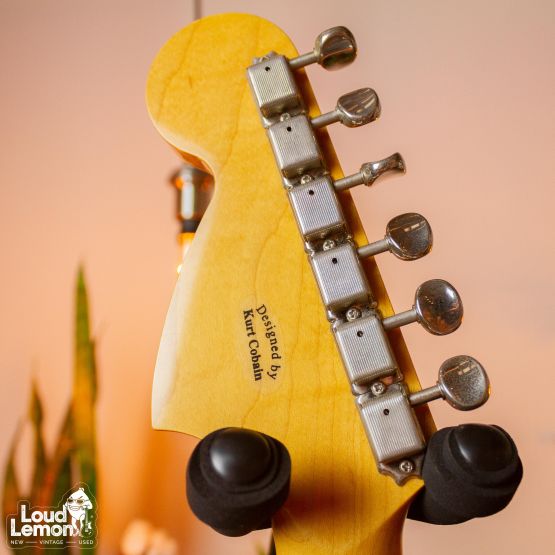 ‌Fender JT-95 Jag-Stang Fiesta Red 1997 Japan электрогитара