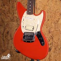 Fender JT-95 Jag-Stang Fiesta Red 1998 Japan электрогитара
