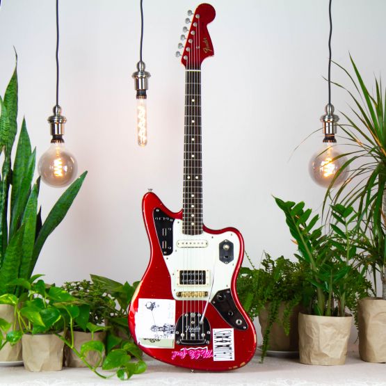 Fender Jaguar AVRI'62 Candy Apple Red Yamano Limited 2000 USA электрогитара