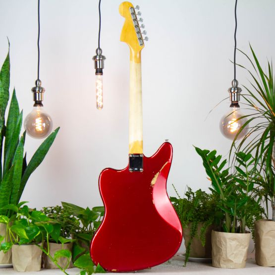 Fender Jaguar AVRI'62 Candy Apple Red Yamano Limited 2000 USA электрогитара