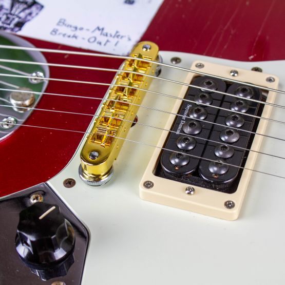 Fender Jaguar AVRI'62 Candy Apple Red Yamano Limited 2000 USA электрогитара