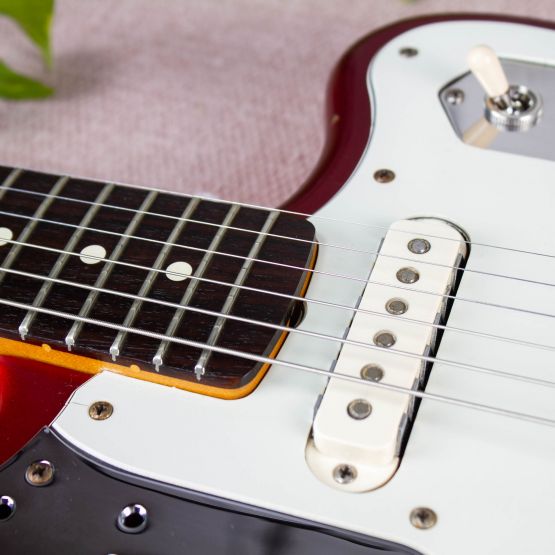 Fender Jaguar AVRI'62 Candy Apple Red Yamano Limited 2000 USA электрогитара