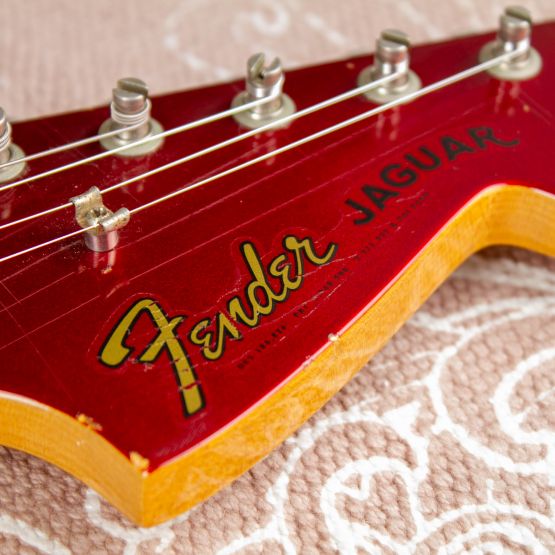 Fender Jaguar AVRI'62 Candy Apple Red Yamano Limited 2000 USA электрогитара