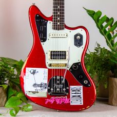 Fender Jaguar AVRI'62 Candy Apple Red Yamano Limited 2000 USA электрогитара