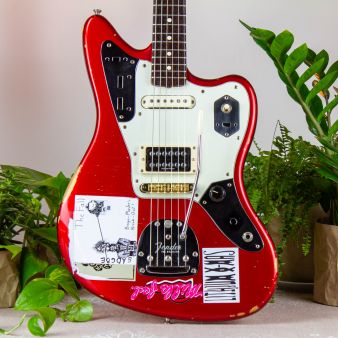 Fender Jaguar AVRI'62 Candy Apple Red Yamano Limited 2000 USA электрогитара