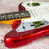 Fender Jaguar AVRI'62 Candy Apple Red Yamano Limited 2000 USA электрогитара