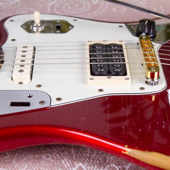 Fender Jaguar AVRI'62 Candy Apple Red Yamano Limited 2000 USA электрогитара