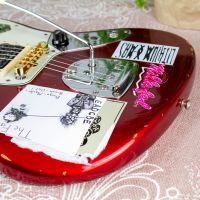 Fender Jaguar AVRI'62 Candy Apple Red Yamano Limited 2000 USA электрогитара